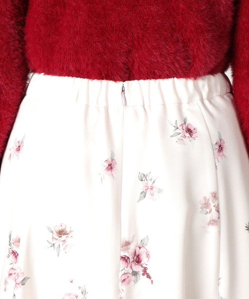 「LAISSE PASSE」 フレアスカート 36 ホワイト レディース_画像8