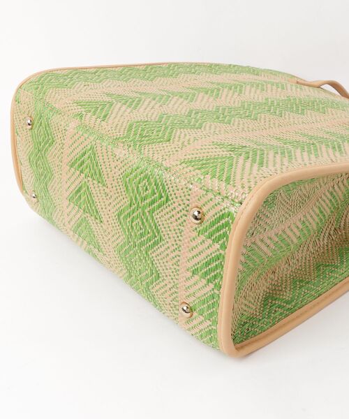 「MOHI」 トートバッグ - グリーン レディース_画像3