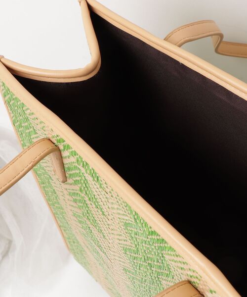 「MOHI」 トートバッグ - グリーン レディース_画像4