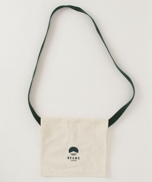 「BEAMS JAPAN」 ショルダーバッグ ONE SIZE ホワイト メンズ_画像2