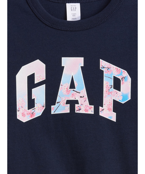 GAP（ギャップ） tシャツ SAKURA GAPロゴ Tシャツ (幼児・ベビー 