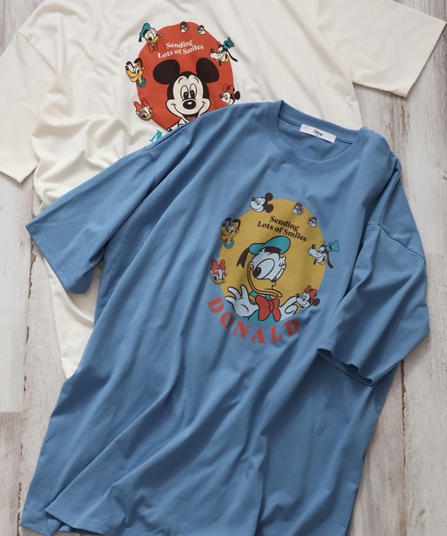 Disney（ディズニー） tシャツ 「Disney/ディズニー」ミッキー
