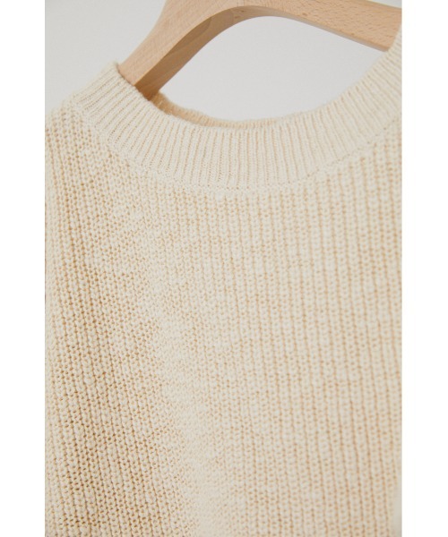 「BLACK BY MOUSSY」 長袖ニット FREE グレー レディース_画像5