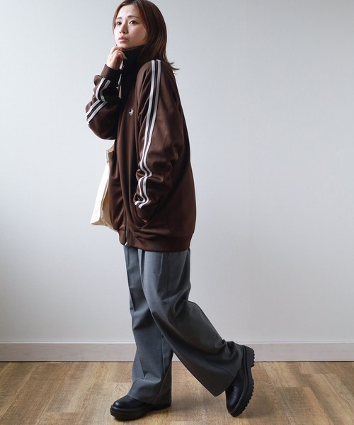 「BEVERLY HILLS POLO CLUB」 ブルゾン X-LARGE ダークブラウン レディース_画像3