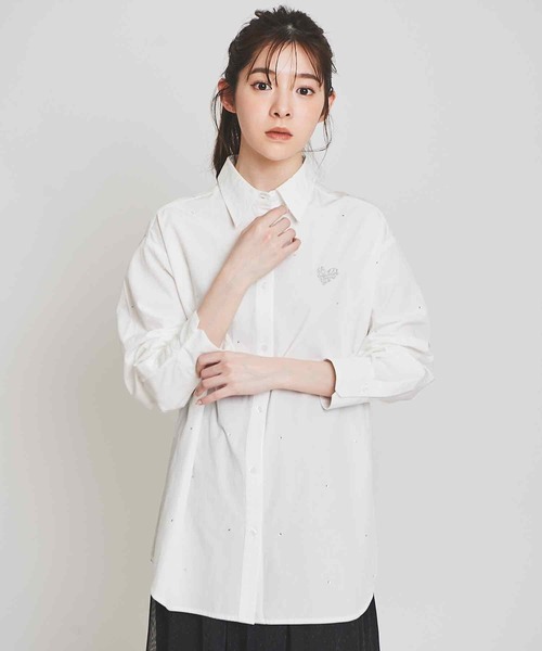 「31 Sons de mode」 長袖シャツ 36 オフホワイト レディース_画像5