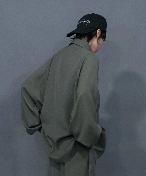 「my beautiful landlet」 長袖シャツ 0 ブラック メンズ_画像6