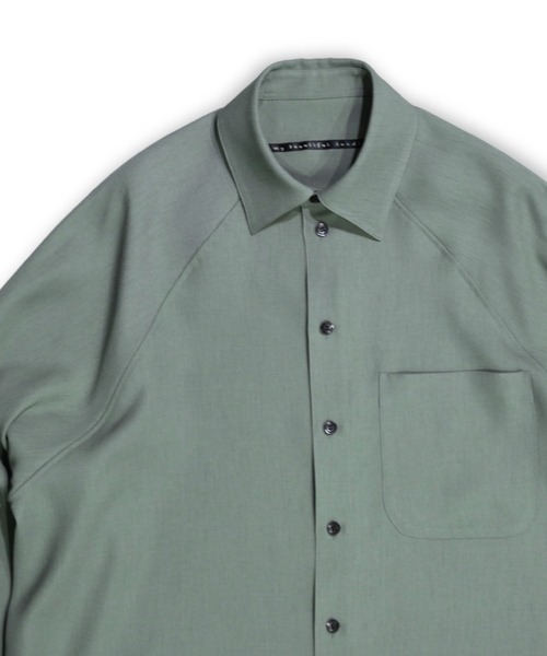 「my beautiful landlet」 長袖シャツ 0 ブラック メンズ_画像9