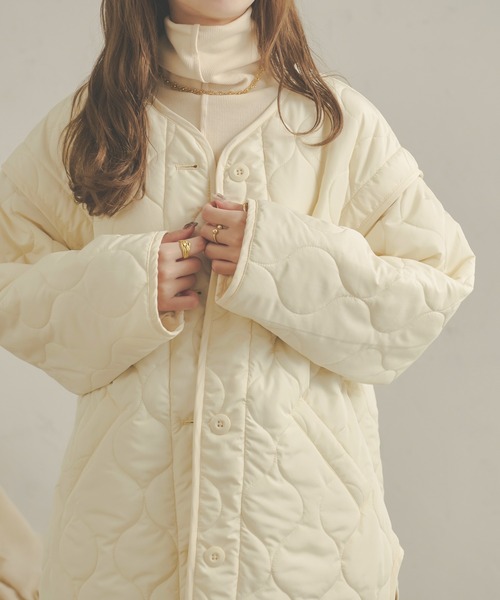 「Ambre Neige」 コート FREE アイボリー レディース_画像2