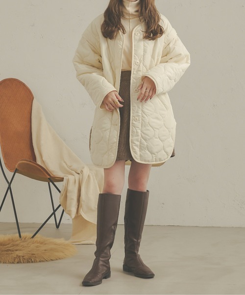 「Ambre Neige」 コート FREE アイボリー レディース_画像3