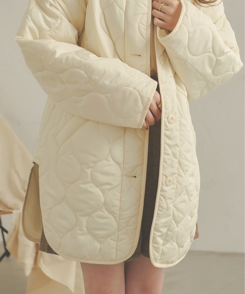 「Ambre Neige」 コート FREE アイボリー レディース_画像4