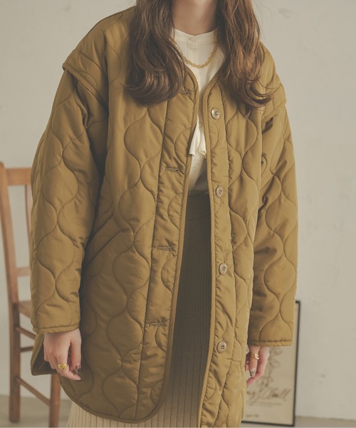 「Ambre Neige」 コート FREE アイボリー レディース_画像8