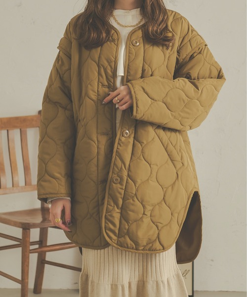 「Ambre Neige」 コート FREE アイボリー レディース_画像9