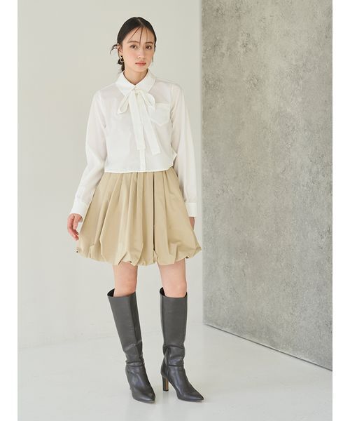 SNIDEL（スナイデル） パンツ バルーンフレアスカショーパン