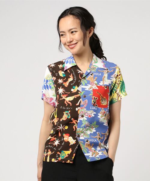 BEAMS BOY（ビームス ボーイ） 半袖シャツ ONE SIZE ブルー レディース 
