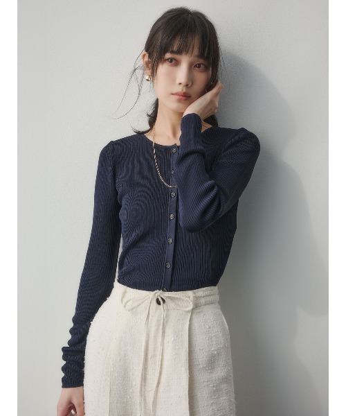 anuans（アニュアンス） カーディガン リュクスビスコースニット