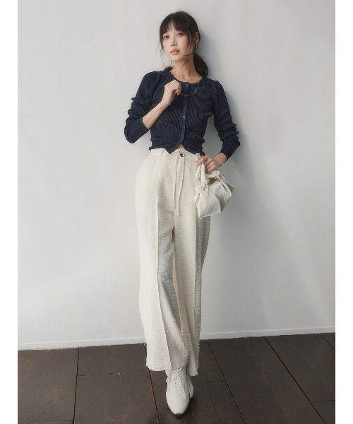 anuans（アニュアンス） カーディガン リュクスビスコースニット