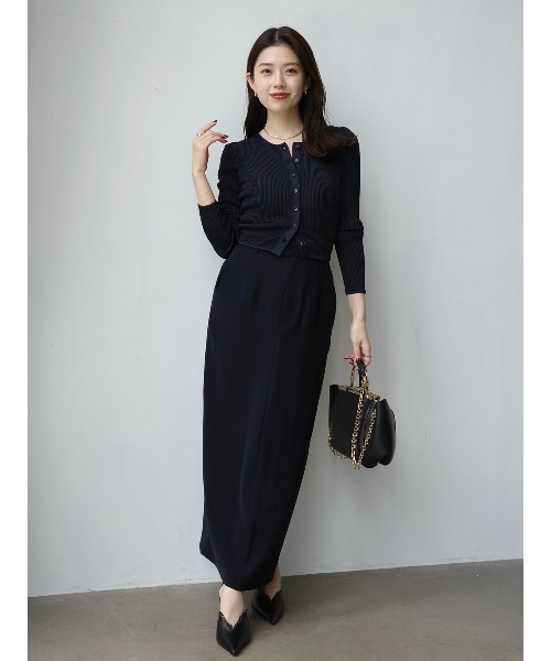 anuans（アニュアンス） カーディガン リュクスビスコースニット