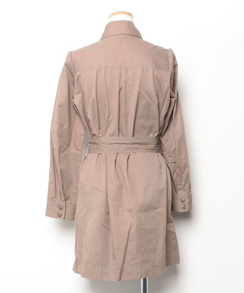 「arnold palmer timeless」 シャツワンピース 2 ブラウン レディース_画像2