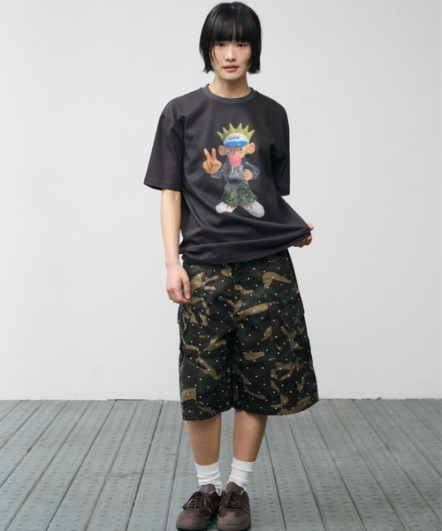 kaifai ハーフパンツ ワイドパンツ パンツ レディース メンズ