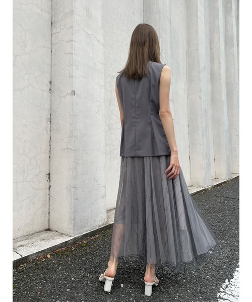 「SNIDEL」 セットアップ 1 ダークグレー レディース_画像5