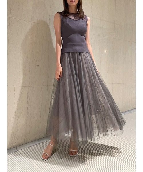 「SNIDEL」 セットアップ 1 ダークグレー レディース_画像9