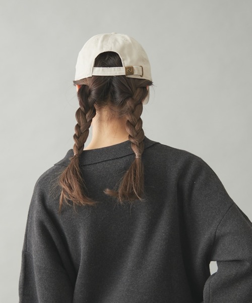 「GEVACO」 キャップ ONE SIZE ネイビー レディース_画像5