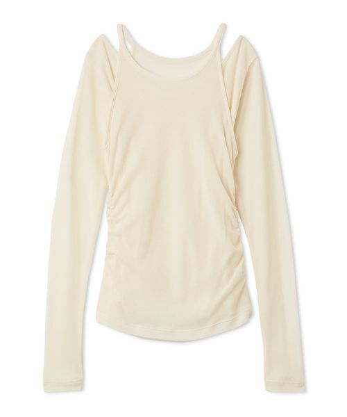 FRAY I.D（フレイ・アイディー） tシャツ 2WAYアンサンブルカットソー