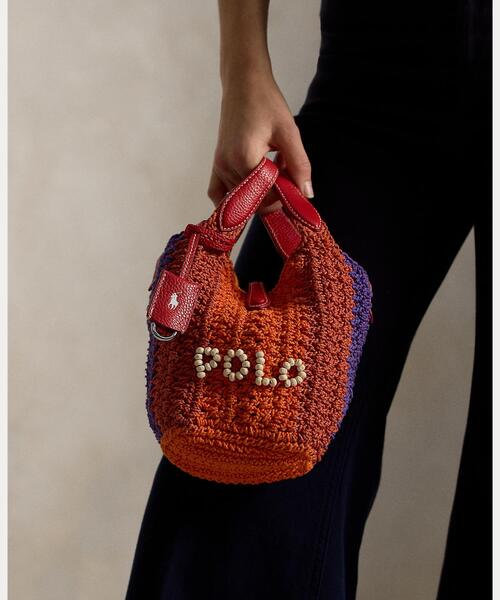 トートバッグ Polo Play クロシェ スモール トート ＆ クロスボディ レディースの画像
