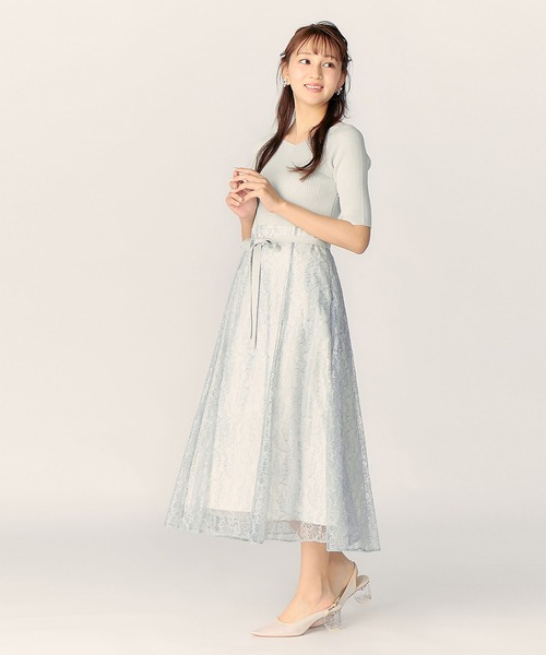 「LAISSE PASSE」 ドッキングワンピース MEDIUM ミント レディース_画像7