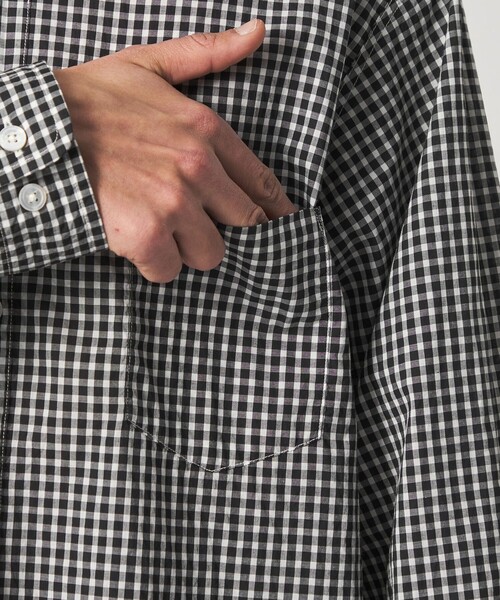 StevenAlan SHIRT ギンガムチェック シャツ STEVEN ALAN（スティーブンアラン） シャツ リバティ ギンガムチェック
