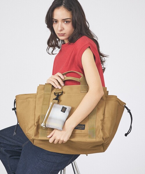 稲葉真理恵PENDLETON ぺんダルトン ベージュ マザーズバッグ PENDLETON（ペンドルトン） トートバッグ 「PENDLETON / ペンドルトン