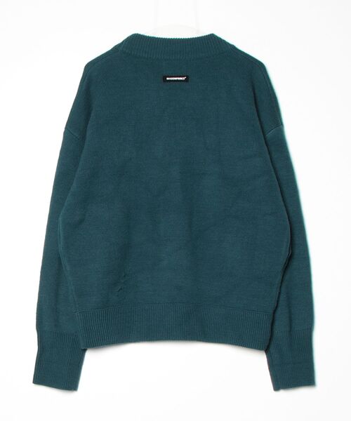 MASONPRINCE ニットカーディガン S ブルーグリーン メンズ : ZOZOTOWN