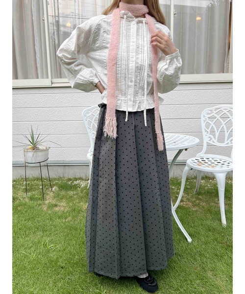 「WC」 プリーツスカート FREE ブラック レディース_画像8