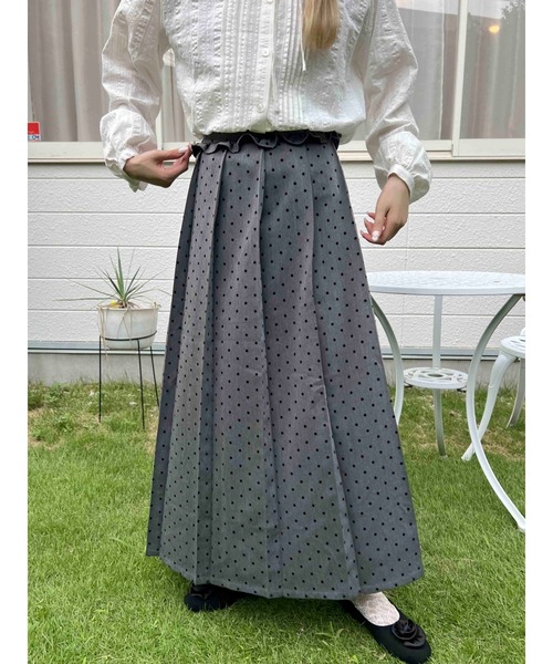 「WC」 プリーツスカート FREE ブラック レディース_画像9