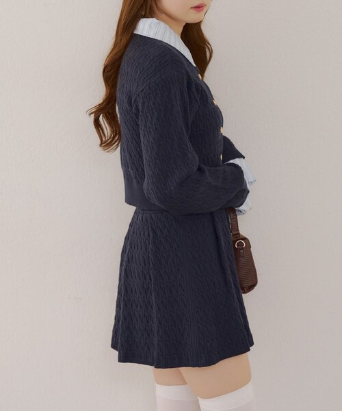 「continuer de NICE CLAUP」 セットアップ FREE ネイビー レディース_画像9