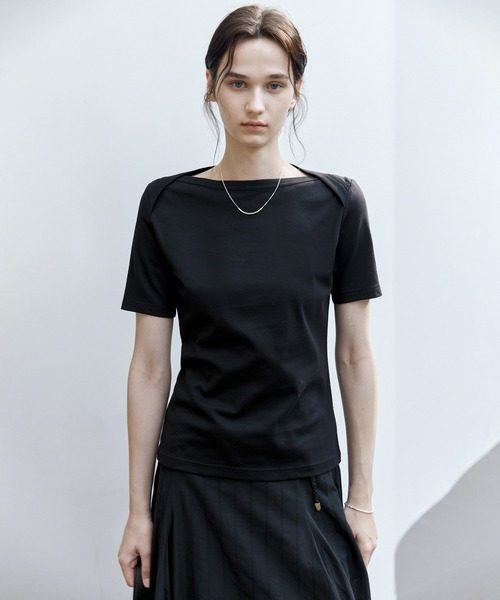 「tageechita」 半袖Tシャツ L ホワイト レディース_画像3