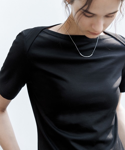 「tageechita」 半袖Tシャツ L ホワイト レディース_画像8