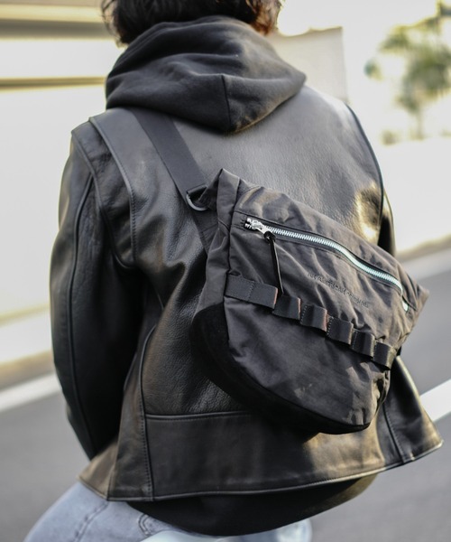 Schott N.Y.C（ショット） 「schott」 ショルダーバッグ F ブラック