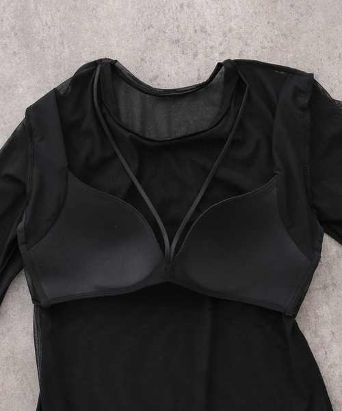 NICENICE MOMENT（ナイスナイスモーメント） MESH LS SHELL : ZOZOTOWN