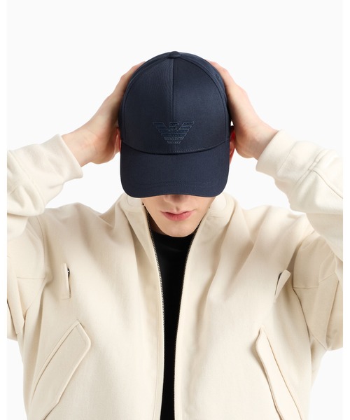 EMPORIO ARMANI キャップ 帽子 「オンライン限定」「エンポリオ