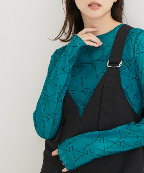 「LE CERCLE par rope'」 長袖カットソー FREE ホワイト レディース_画像4