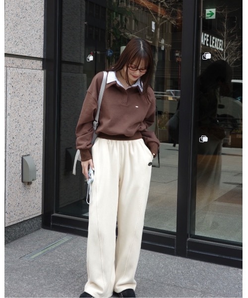 JUMELLE（ジュメロ） トレーナー スウェット ムード配色スウェット