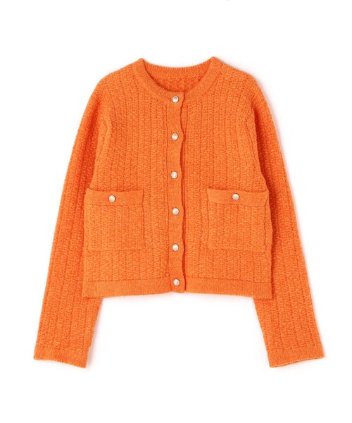 「N.(N. Natural Beauty Basic)」 ニットカーディガン MEDIUM グレー レディース_画像8