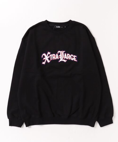 「XLARGE」 スウェットカットソー X-LARGE ブラック メンズ_画像2