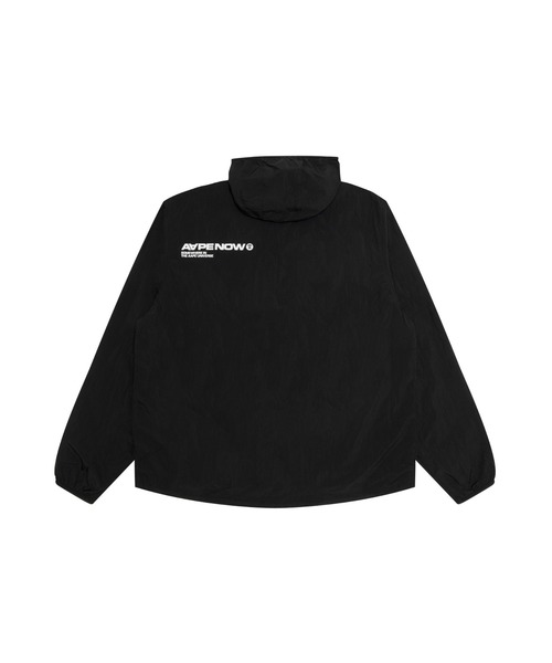 A BATHING APE ブルゾン ナイロンジャケット　MA-1 ブラック AAPE BY A BATHING APE（エーエイプバイアベイシングエイプ） ナイロン