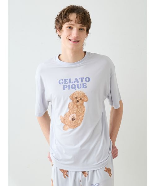 gelato pique（ジェラートピケ） パジャマ 「HOMME」ドッグワン