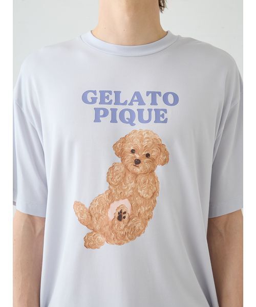 gelato pique（ジェラートピケ） パジャマ 「HOMME」ドッグワン