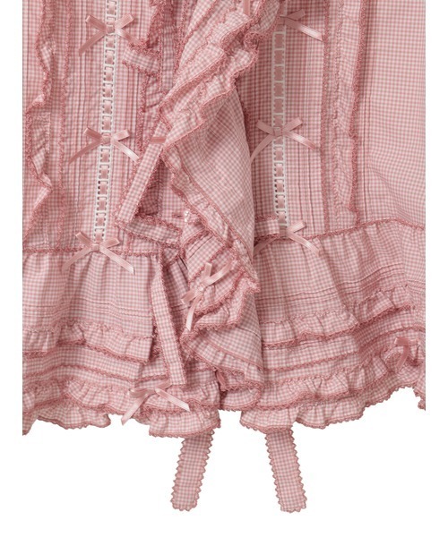 PINK HOUSE（ピンクハウス） ベスト ジレ リボンモチーフいっぱい