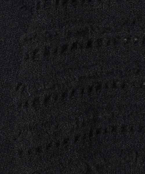 「JEANASIS」 長袖ニット FREE ブラック レディース_画像4