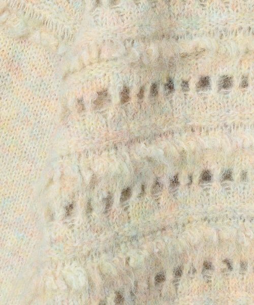 「JEANASIS」 長袖ニット FREE ブラック レディース_画像6